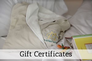 gift certificates yosemite bed and breakfast