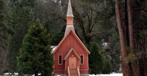 Little church in Yosemite Valley
